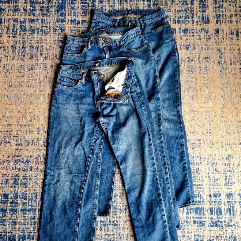 Gap Denim Jeans 31 X 34 100% Cotton